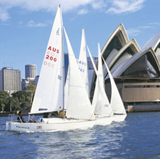 Learn_to_sail in Sydney Harbour